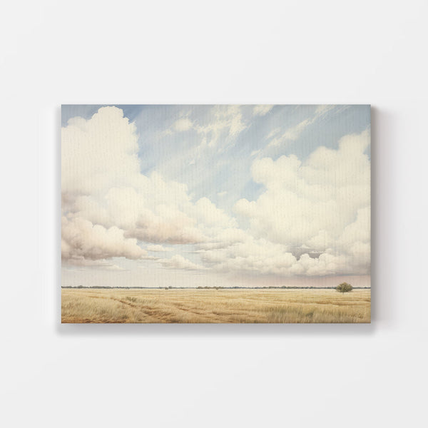 Clouded Fields Wall Art