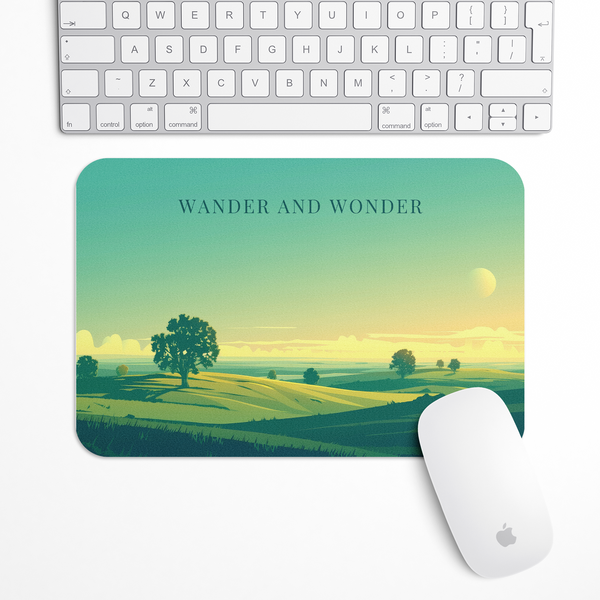 Wander and wonder Gaming Mouse Pad