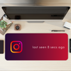 Instagram Last seen humor Desk Mat | Desk Pad | Mouse Pad
