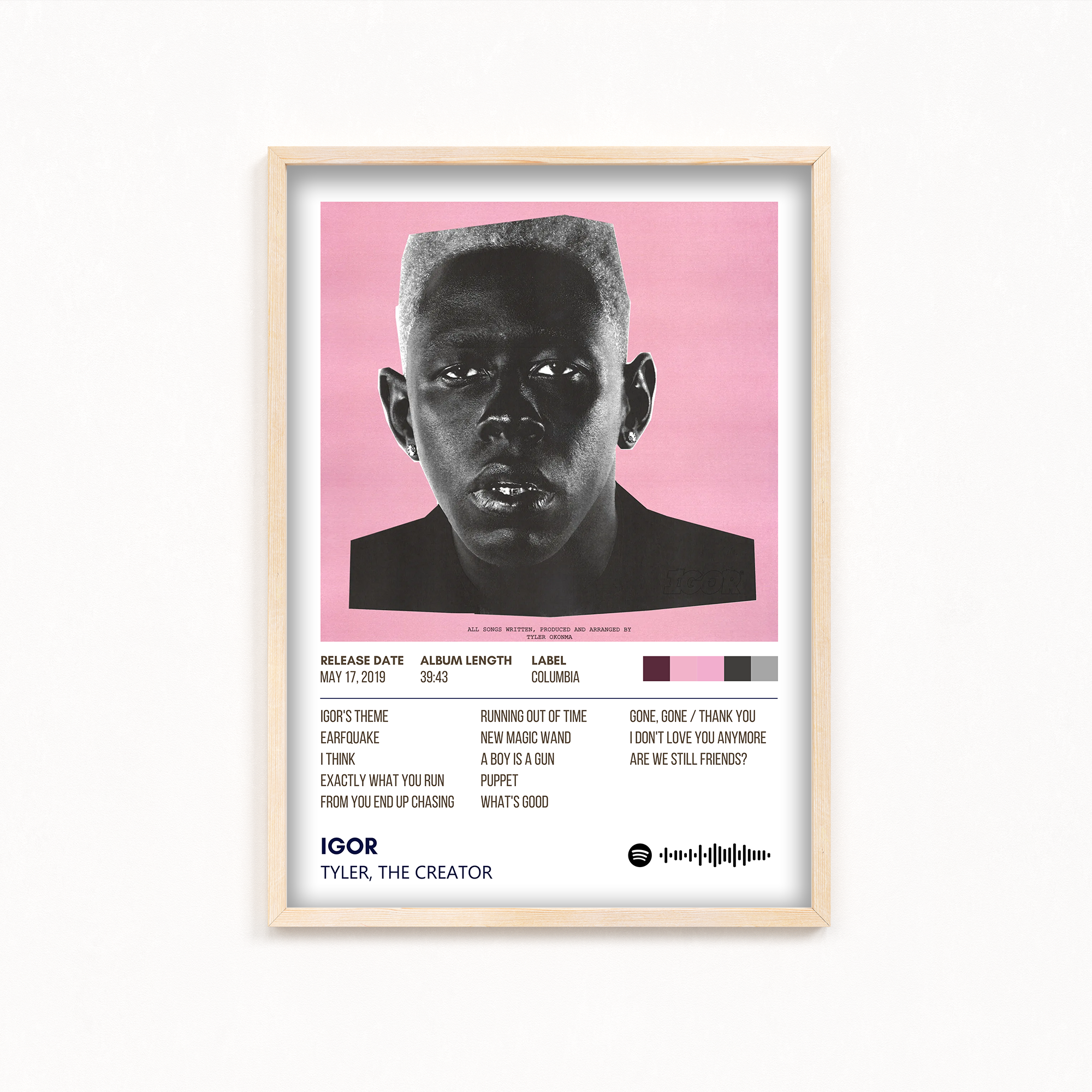 IGOR by Tyler, The Creator Album Poster
