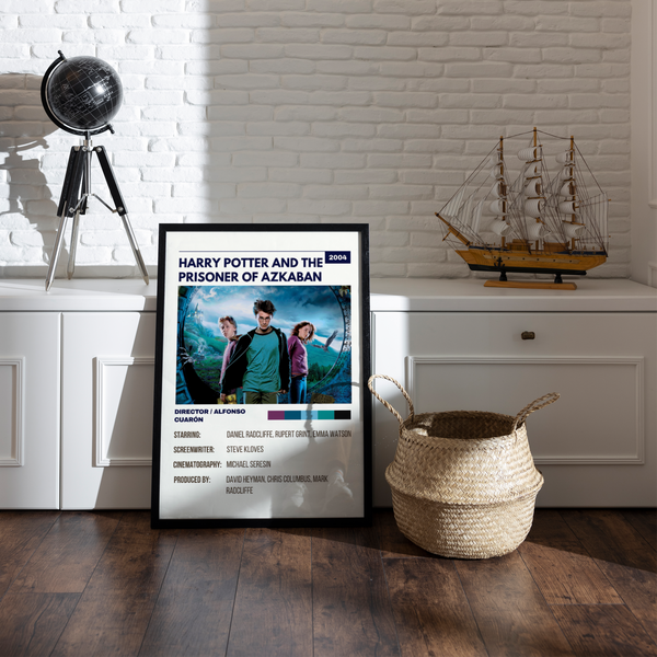 Harry Potter and the Prisoner of Azkaban Retro Wall Art