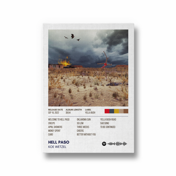 Hell Paso by Koe Wetzel Album Poster