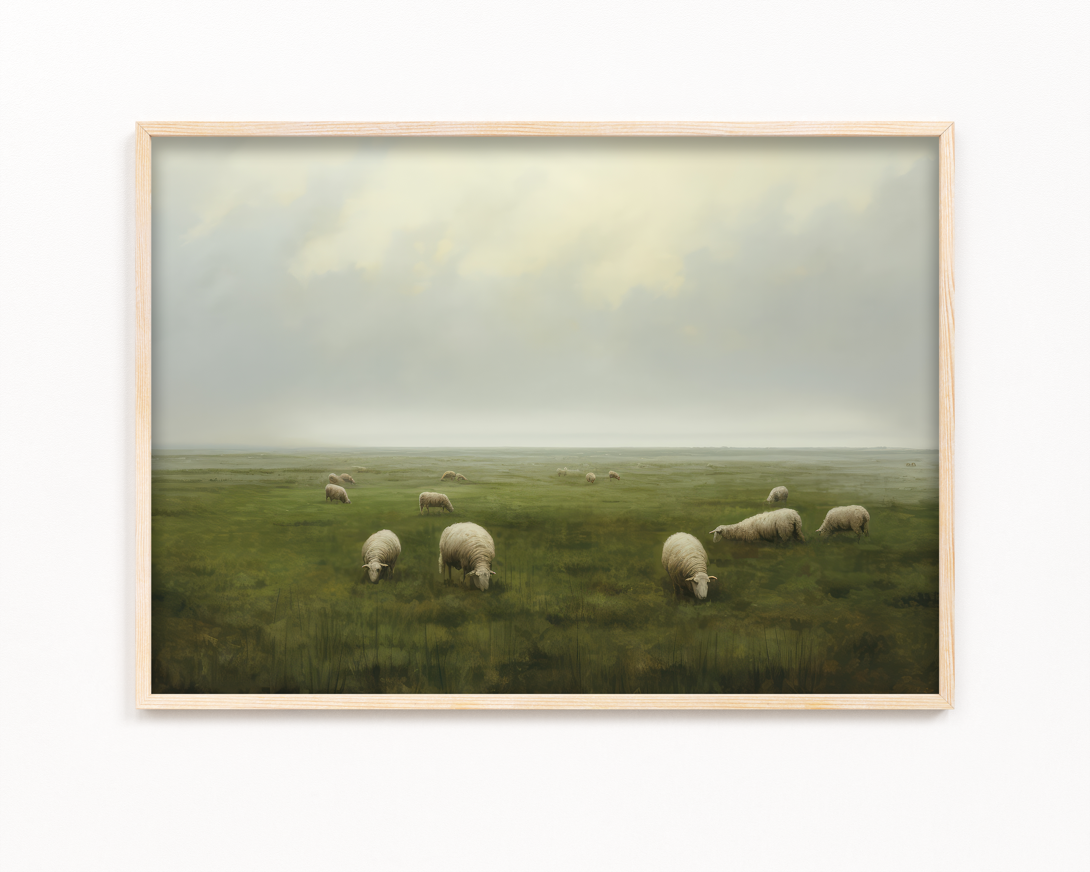 Fields of Fleece Wall Art