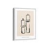 Candle Sticks Boho Modern Wall Art