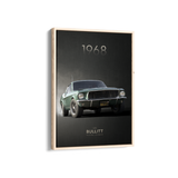 The Ford Mustang Bullitt Fastback Wall Art