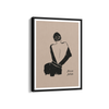 Serene Silhouette Dancing Wall Art