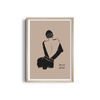 Serene Silhouette Dancing Wall Art
