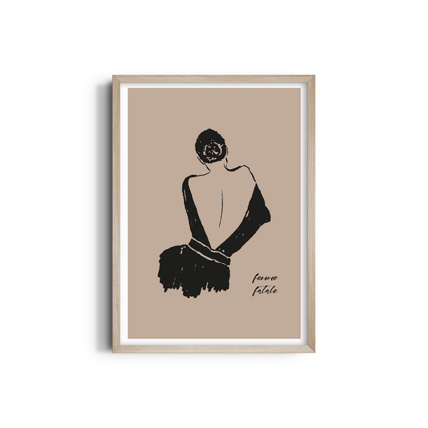 Serene Silhouette Dancing Wall Art