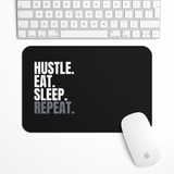 Hustle Eat Sleep Repeat Gaming Mouse Pad