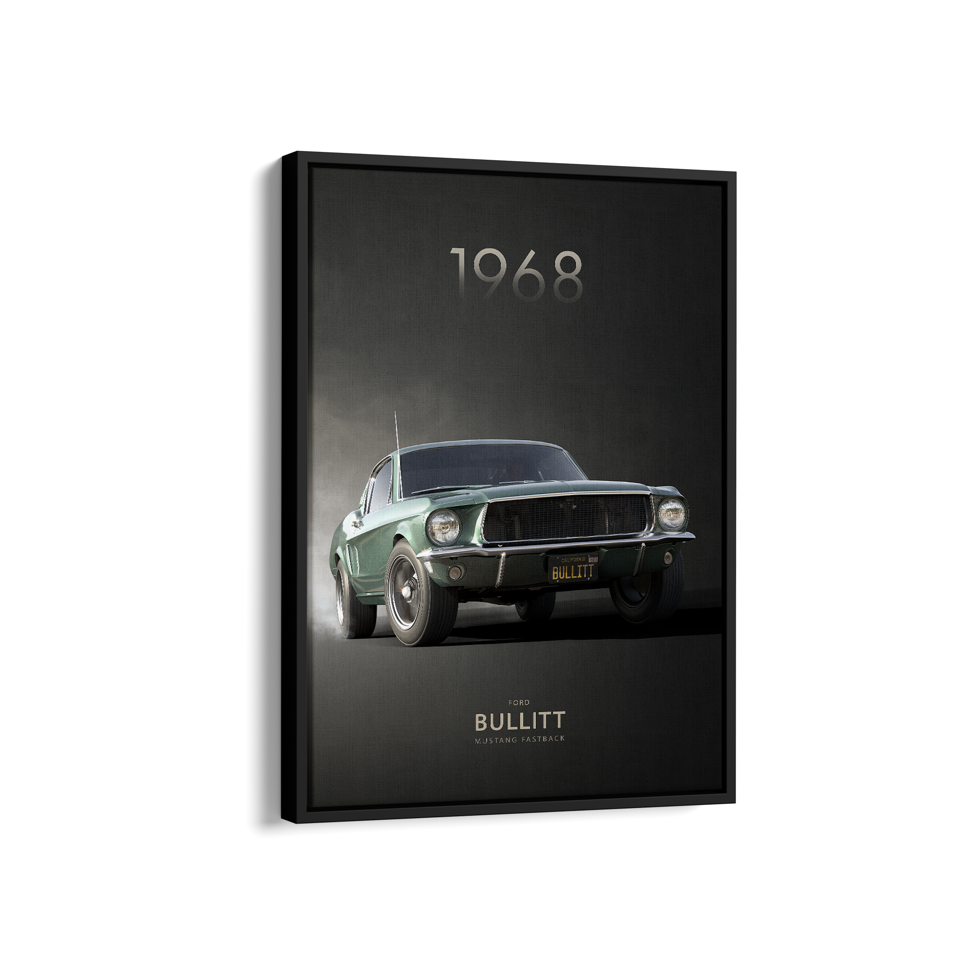 The Ford Mustang Bullitt Fastback Wall Art