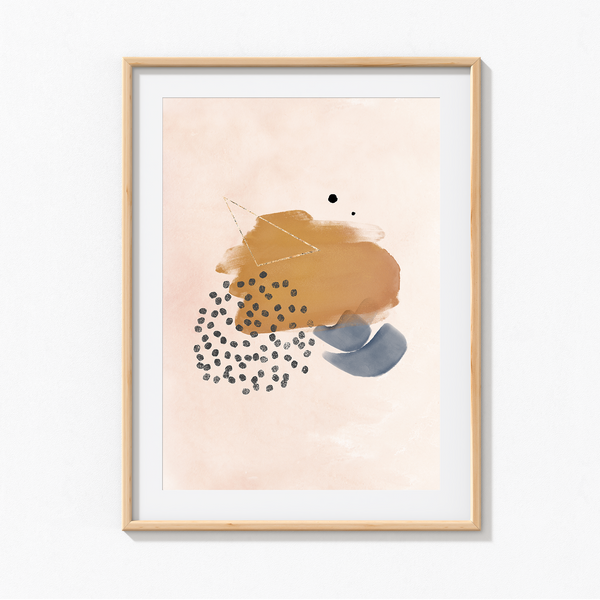 Azuline Abstract Modern Wall Art