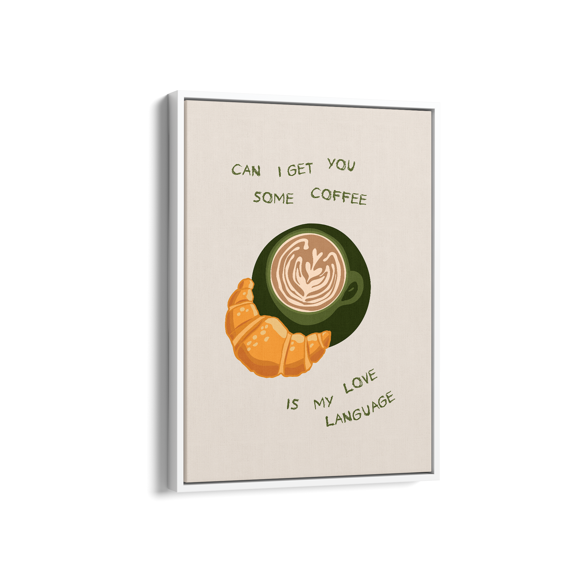 Coffee is my Love Language Journey Wall Art