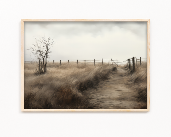 Gilded Grainlands Wall Art