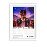 Legends Never Die by Juice Wrld Album Poster