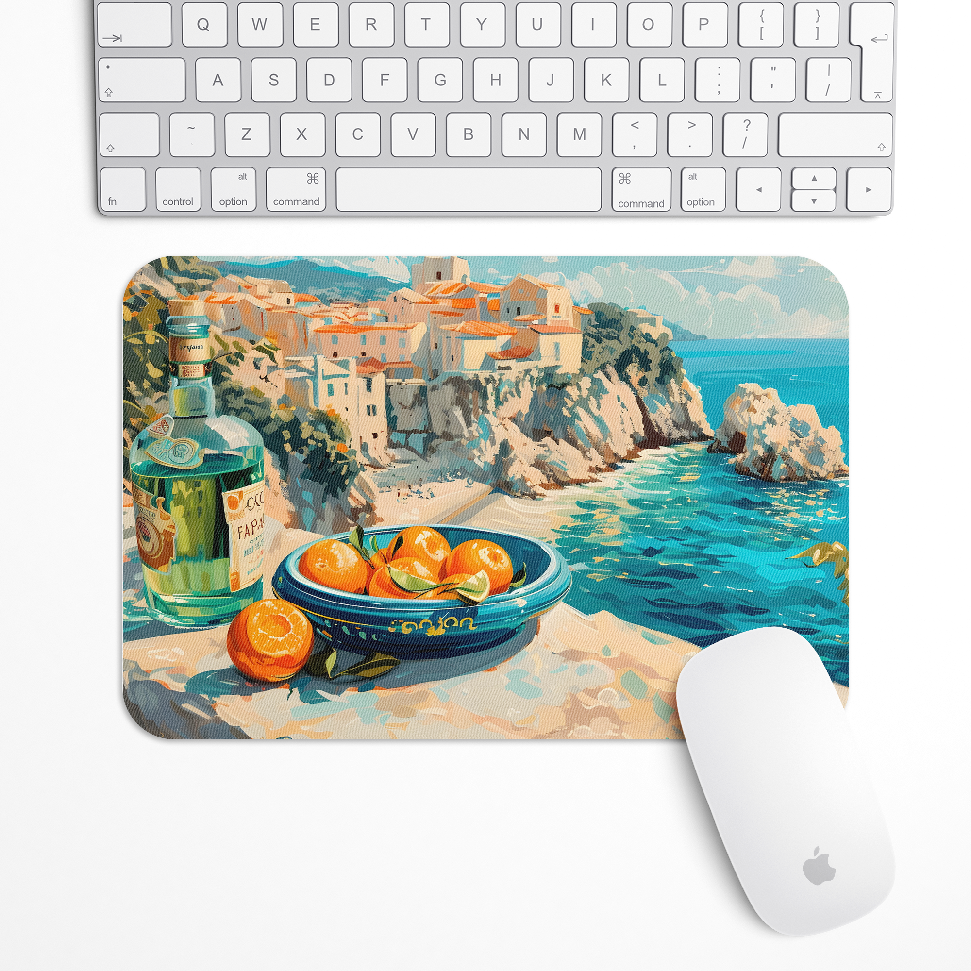 Mediterranean Dreams Gaming Mouse Pad