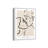 The Kiss Boho Modern Wall Art