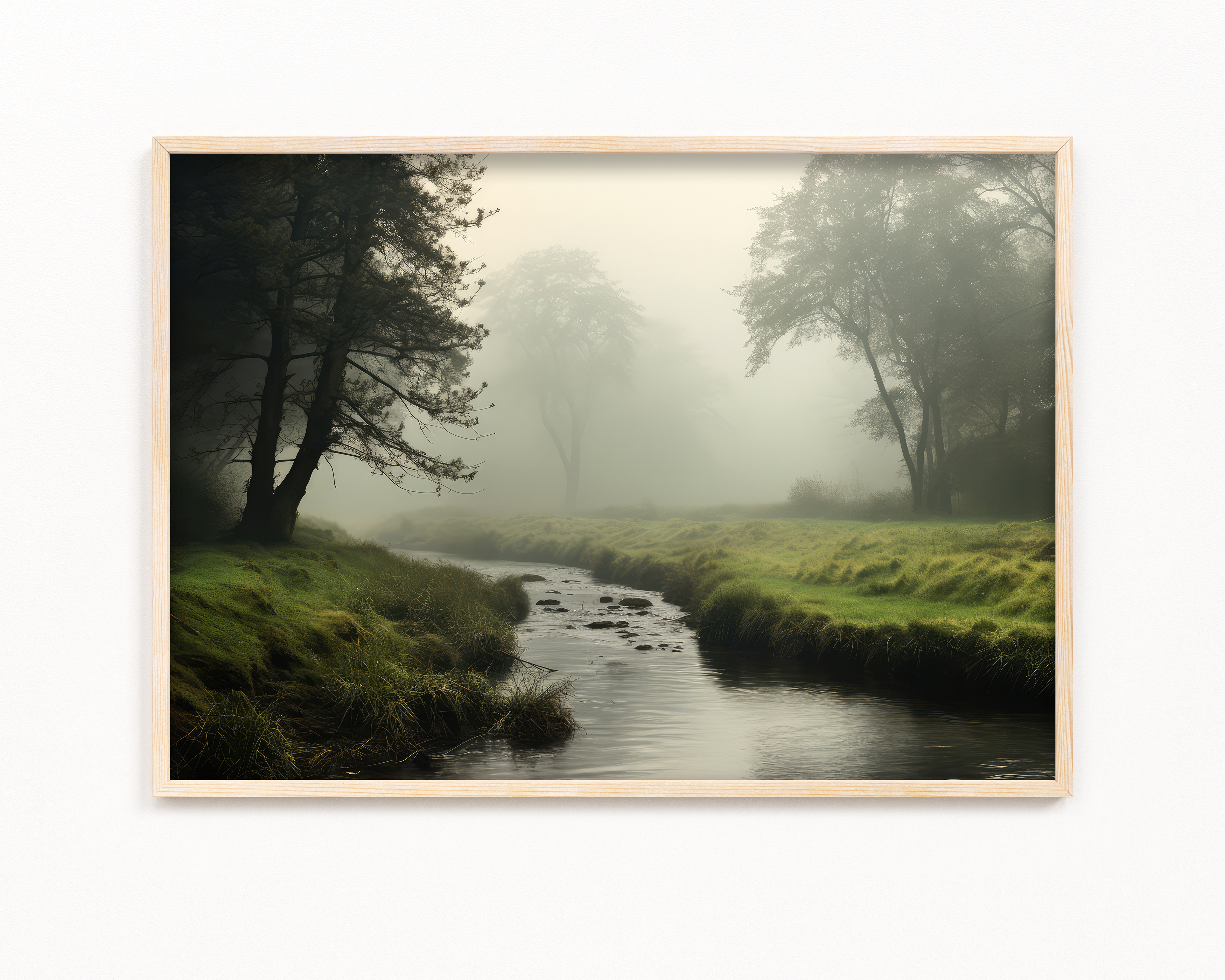 Misty Forest Wall Art