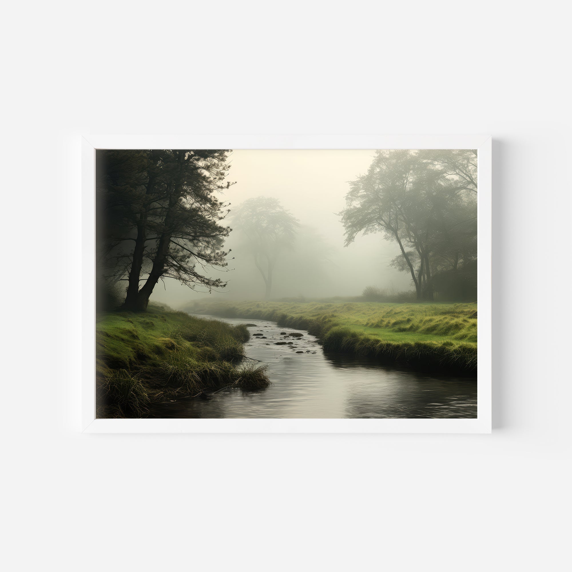 Misty Forest Wall Art