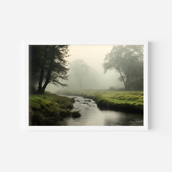 Misty Forest Wall Art