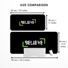 Believe Desk Mat | Desk Pad | Mouse Pad