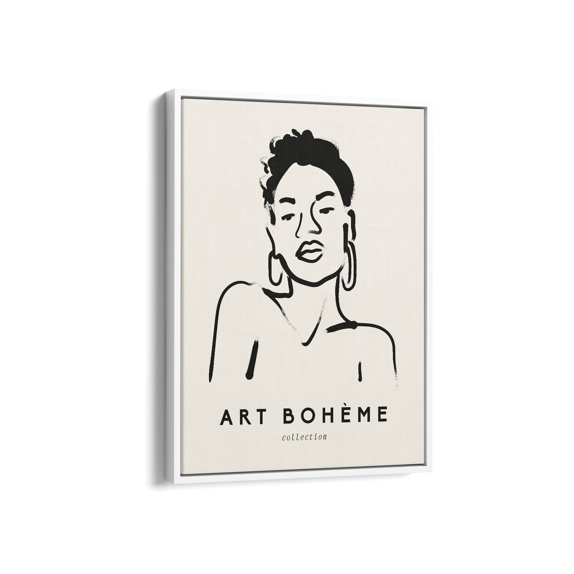 Art Boheme Lady Boho Modern Wall Art