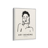Art Boheme Lady Boho Modern Wall Art