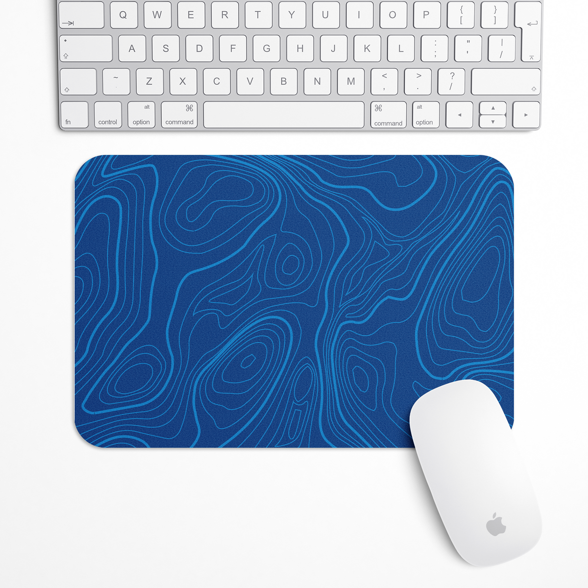 Abyssal Wave Topography Gaming Mouse Pad