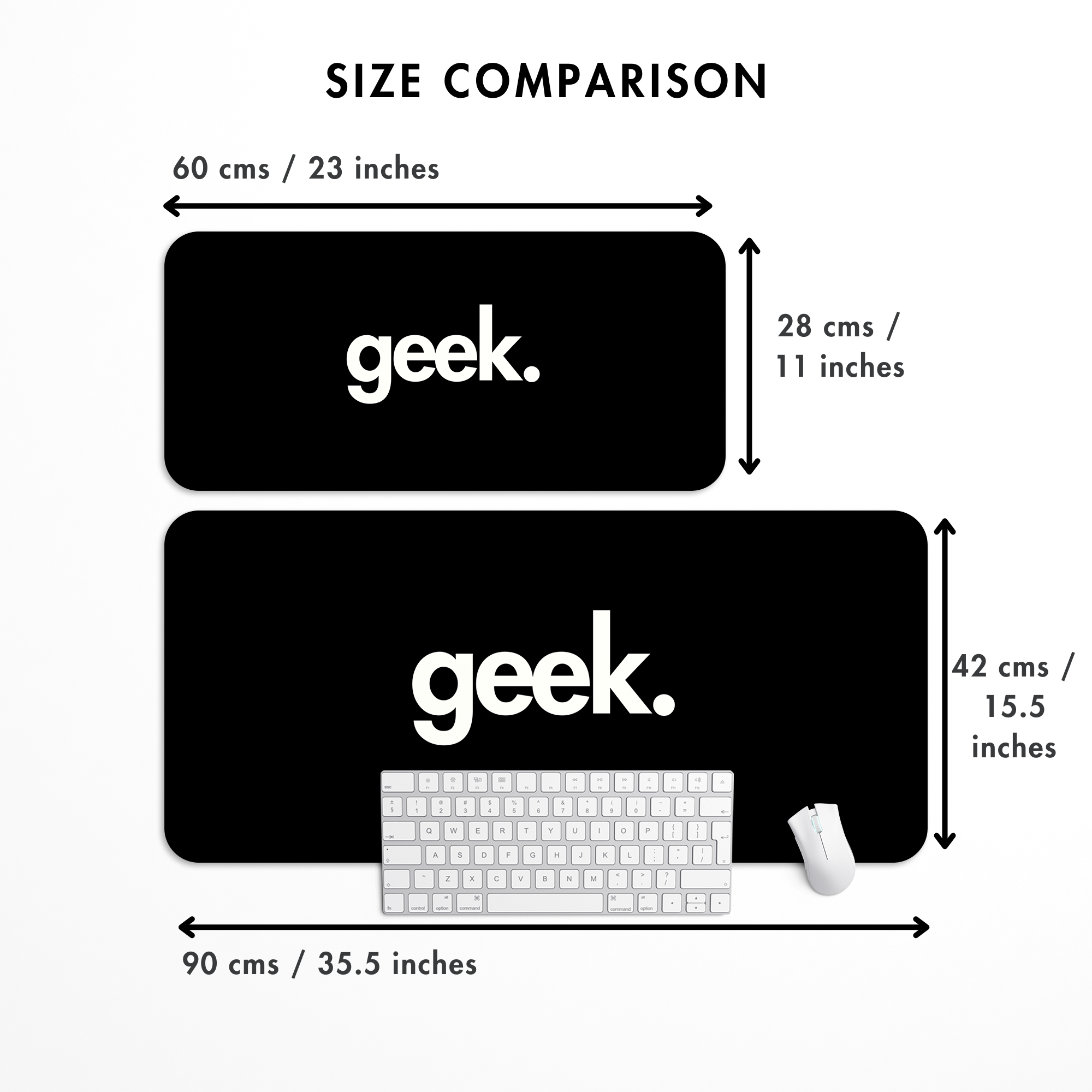Geek Desk Mat | Desk Pad | Mouse Pad