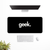Geek Desk Mat | Desk Pad | Mouse Pad