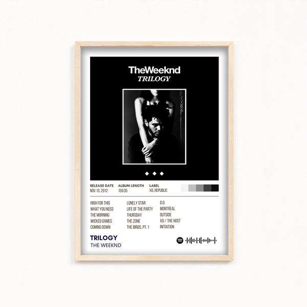 Trilogy by The Weeknd Album Poster