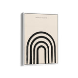 Geometric Strokes Boho Modern Wall Art