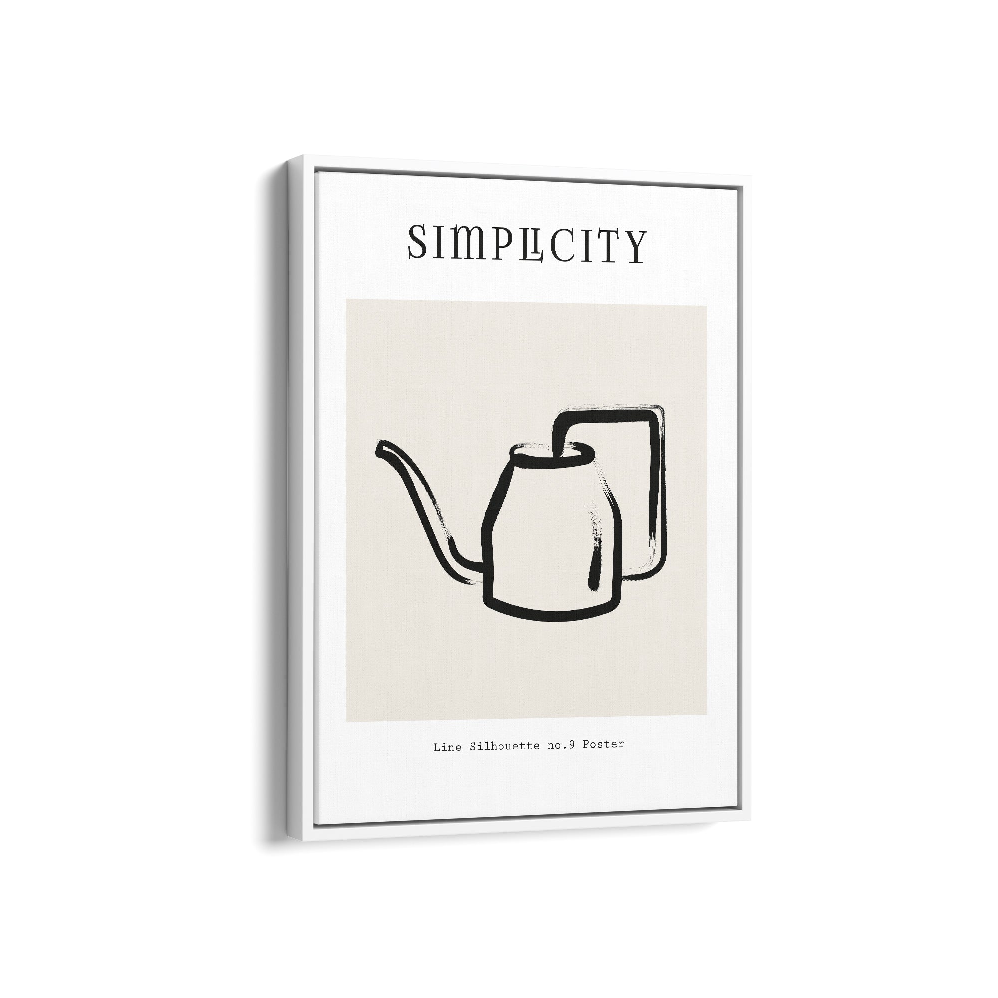 Tea Pot Boho Modern Wall Art
