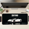 Go Beyond - Pininfarina Battista Desk Mat | Desk Pad | Mouse Pad