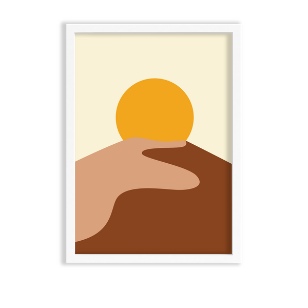 Mistress of Fire Landscape Modern Wall Art