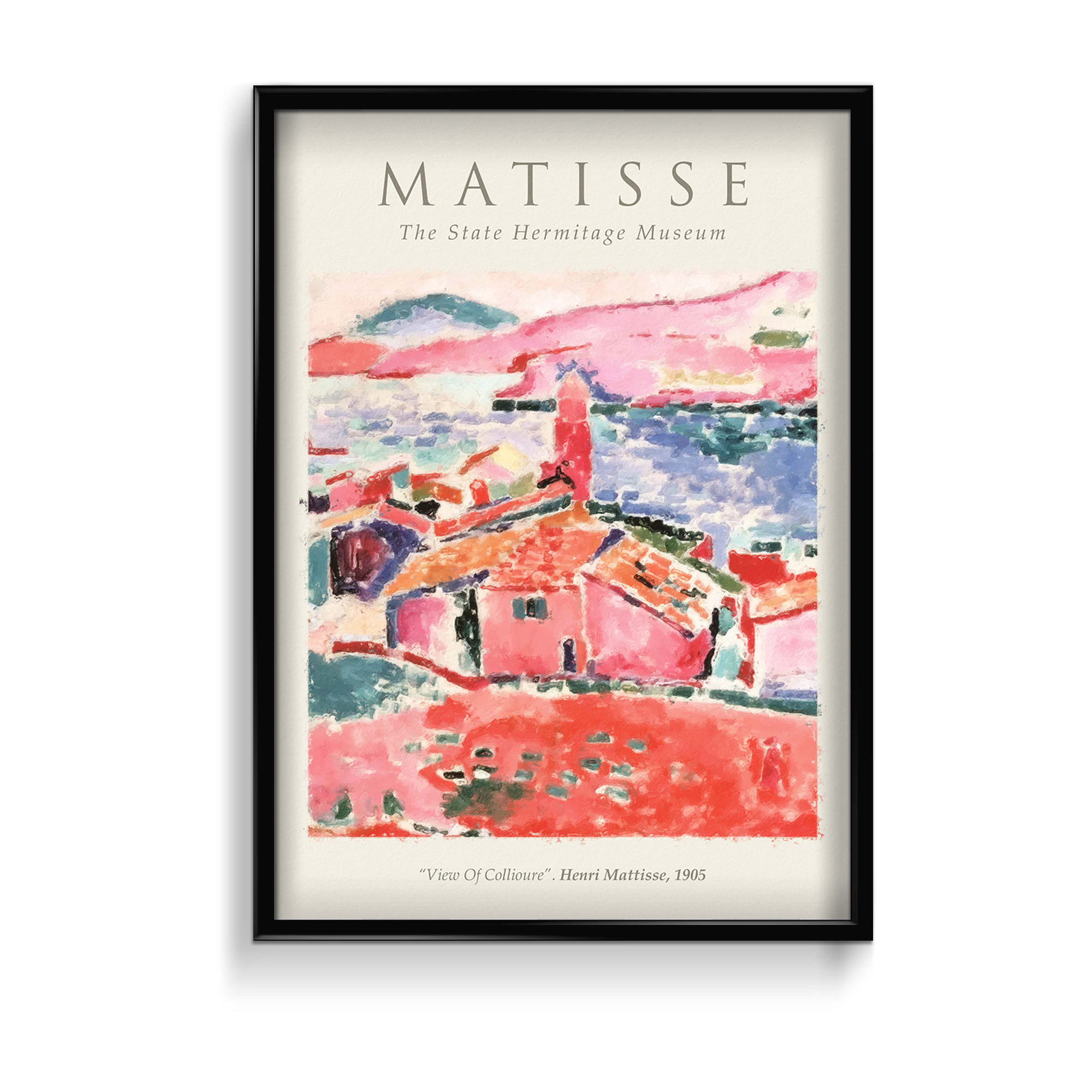 View of Collioure Modern Wall Art