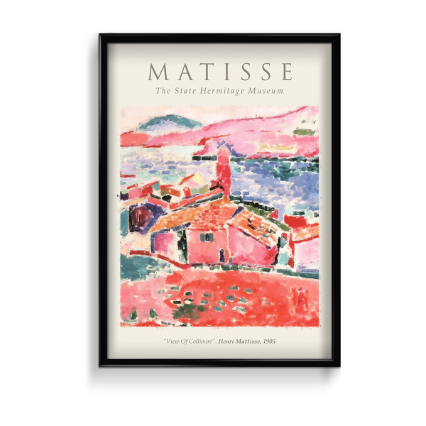 View of Collioure Modern Wall Art