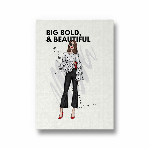 Big, Bold & Beautiful, Fashion Poster