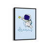 Follow your dreams Kid Astronaut Wall Art