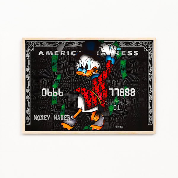 The Duckburg Dollar Pop Wall Art