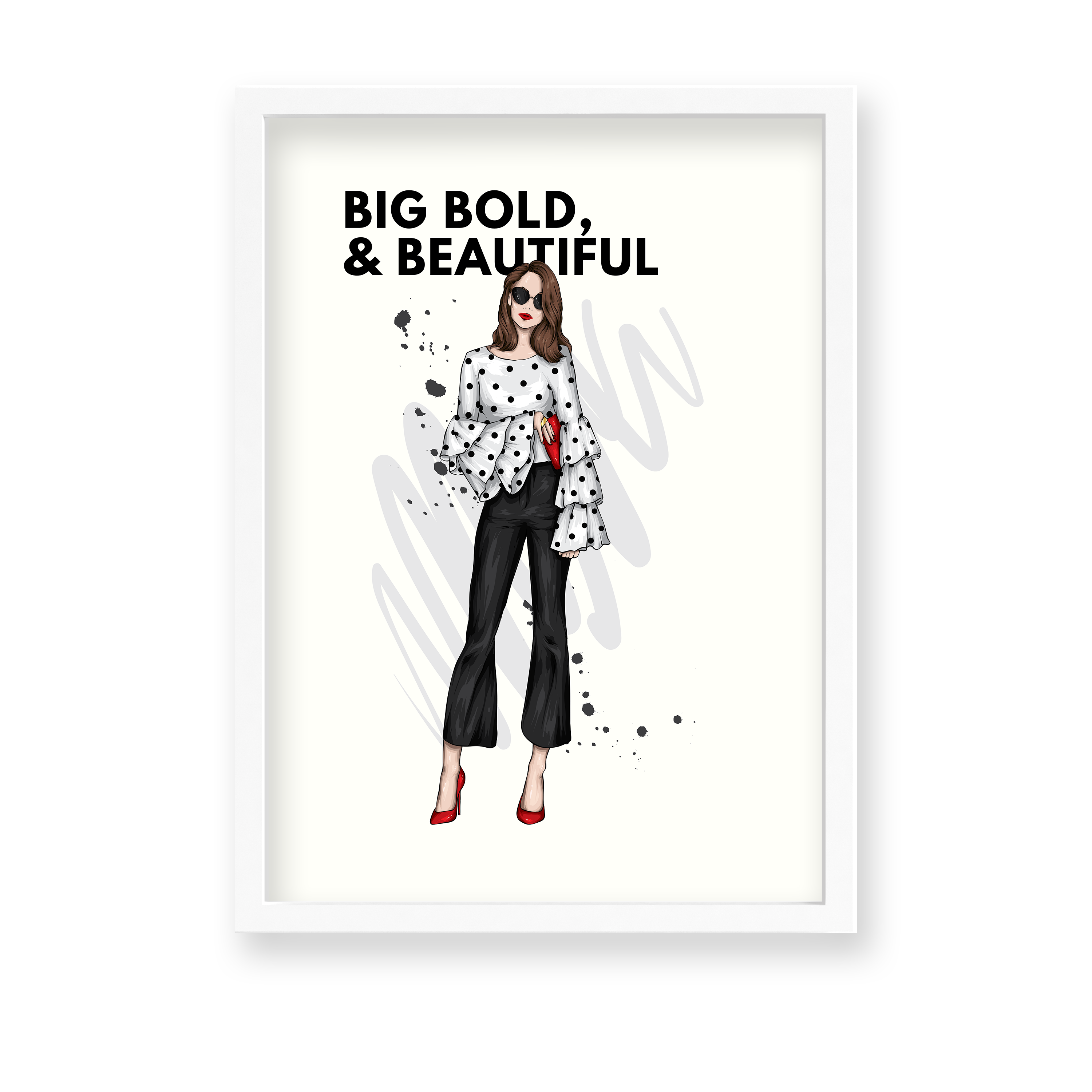 Big, Bold & Beautiful, Fashion Poster