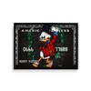 The Duckburg Dollar Pop Wall Art