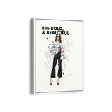 Big, Bold & Beautiful, Fashion Poster