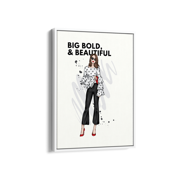 Big, Bold & Beautiful, Fashion Poster