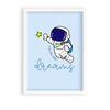 Follow your dreams Kid Astronaut Wall Art