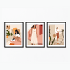 Set of 3 Women Modern Wall Art
