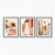 Set of 3 Women Modern Wall Art