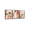 Set of 3 Women Modern Wall Art