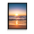 Sunset at the beach Wall Art