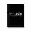 Stronger than yesterday Wall Art - The Mortal Soul