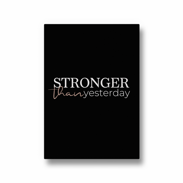 Stronger than yesterday Wall Art - The Mortal Soul